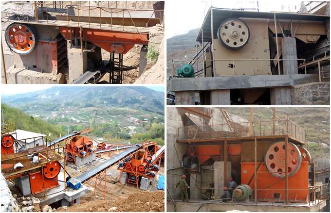 PE 1200*1500 Jaw Crusher Production Site