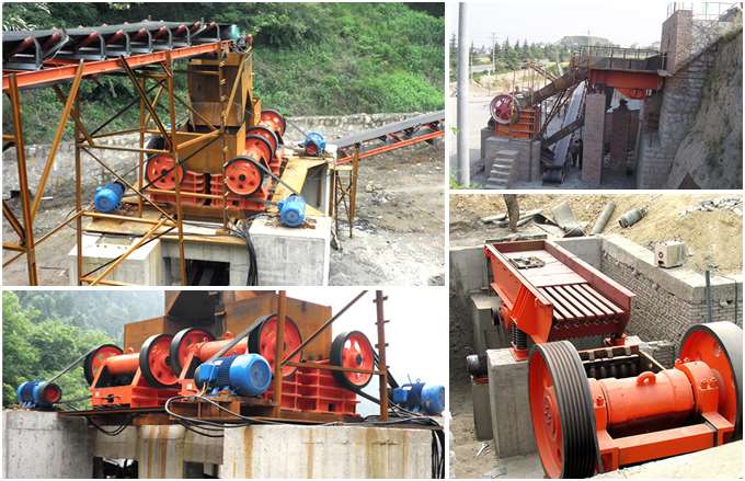 PE 250*400 Jaw Crusher Production Site