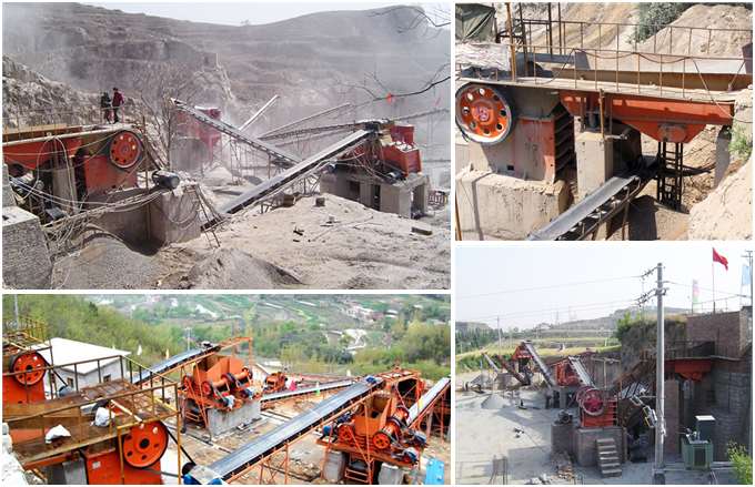 PE 500*750 Jaw Crusher Production Site