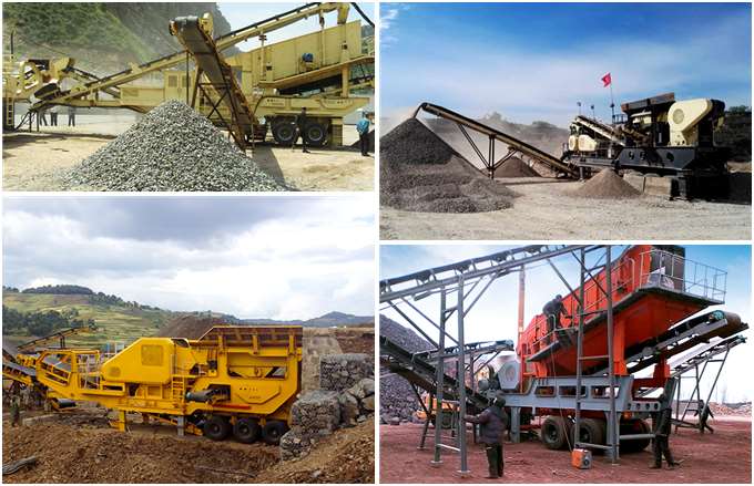 Mobile Crusher Production Site